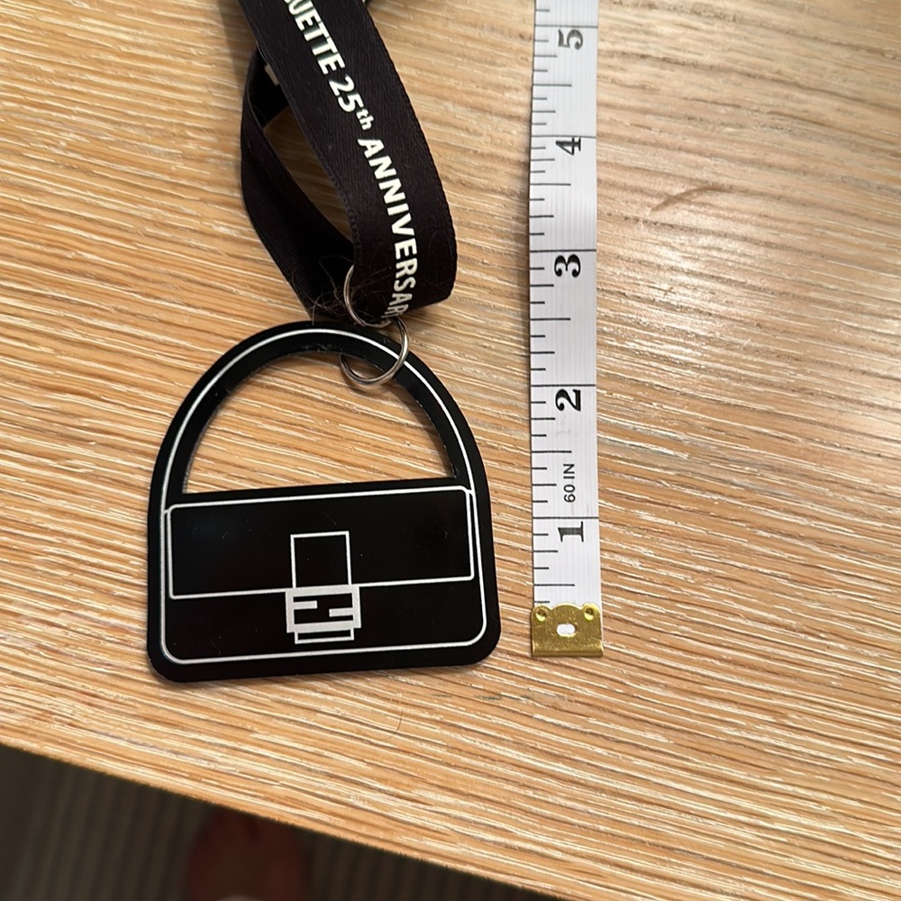 FENDI Mini Baguette Bag Charm/ Ornament/Keychain - Picture 6 of 8